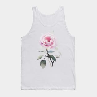 Rose Watercolour Tank Top